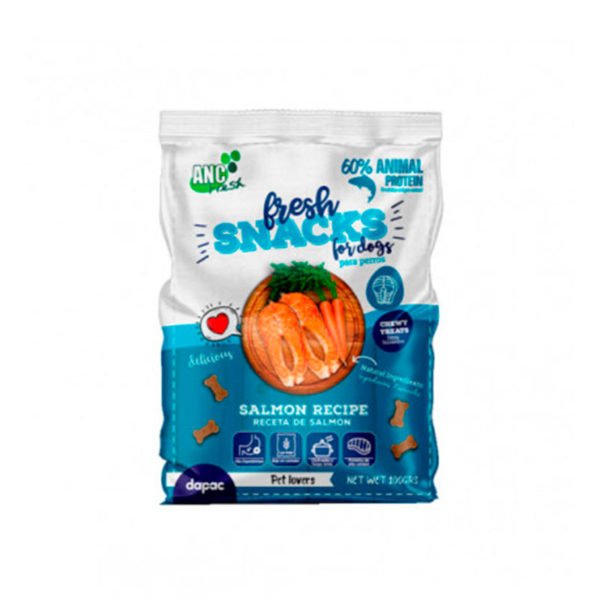 Fresh snack salmon 600x600 - Snacks Anc Fresh Pescado 100gr