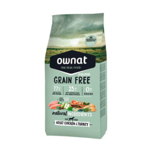 Ownat Grain Free Prime Adult Chicken y Turkey