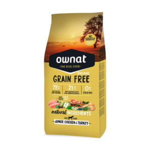 Ownat Grain Free Prime Junior Chicken y Turkey