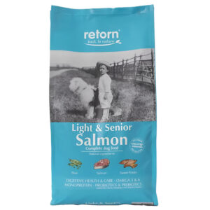Retorn - Light & Senior - Perro adulto - Pienso sabor salmon