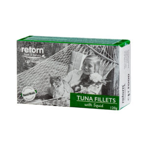 Retorn - Lata de atún natural con calamar 120Gr
