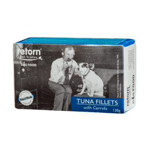 Retorn - Lata para perro de atún con zanahorias 120Gr